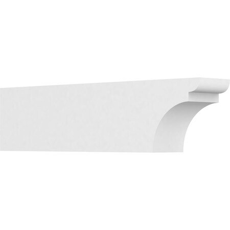Ekena Millwork Standard Yorktown Architectural Grade PVC Rafter Tail, 4"W X 6"H X 24"L RFTP04X06X24YOR